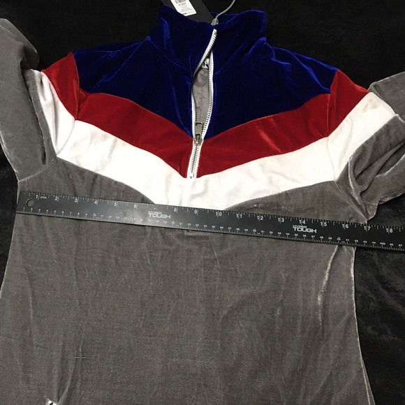 Fashion nova velvet multicolor size small lined dress - Picture 7 of 14